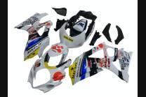 Painted street fairings in abs compatible with Suzuki Gsxr 1000 2007 - 2008 - MXPCAV13118