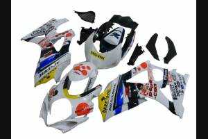 Lackierte Straße Verkleidung auf ABS kompatibel mit Suzuki Gsxr 1000 2007 - 2008 - MXPCAV13118