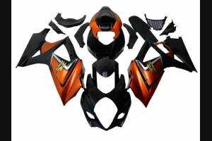 Painted street fairings in abs compatible with Suzuki Gsxr 1000 2007 - 2008 - MXPCAV13120