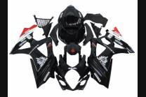 Lackierte Straße Verkleidung auf ABS kompatibel mit Suzuki Gsxr 1000 2007 - 2008 - MXPCAV13123