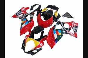 Painted street fairings in abs compatible with Suzuki Gsxr 1000 2007 - 2008 - MXPCAV13123