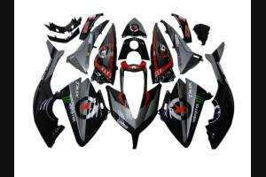 Carenage en abs pour la roue avec peinture compatible avec Yamaha T Max 530 2015 - 2016 - MXPCYT7553