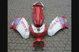 Lackierte Straße Verkleidung auf ABS kompatibel mit Ducati 749 999 2005 - 2006 - MXPCAV1877
