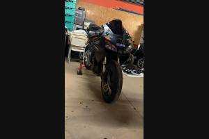 Lackierte Straße Verkleidung auf ABS kompatibel mit Honda CBR 600 RR 2005 - 2006 - MXPCAV11550
