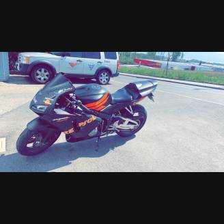 Lackierte Straße Verkleidung auf ABS kompatibel mit Honda CBR 600 RR 2005 - 2006 - MXPCAV11550