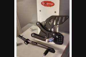 Pedane Arretrate in Ergal Honda Cbr 1000 RR 2020 - 2021 Strada - MXPPAE13205