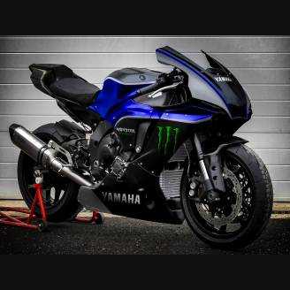 Carene Racing Verniciate Yamaha R1 2020 - 2021 + viti, ganci rapidi - MXPCRV13208