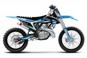 Kit adesivi compatibile con per KTM SX SXF 125 200 250 300 350 450 2019 2021 - MXPKAD13357