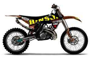 Kit adesivi compatibile con per KTM SX 125 200 250 300 350 450 2011 2012 - MXPKAD13372