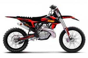 Sticker set compatible with per KTM EXC EXC-F 200 250 300 350 450 2017 - 2019 - MXPKAD13385