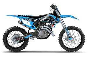 Kit adesivi compatibile con per KTM EXC EXC-F 200 250 300 350 450 2016 - MXPKAD13387
