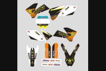 Kit Autocollants compatible avec per KTM EXC EXC-F 200 250 450 2004 - MXPKAD13244