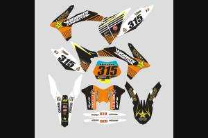 Kit adesivi compatibile con per KTM SX 85 2006-2012 - MXPKAD13228