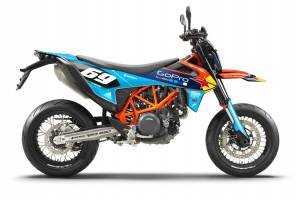 Kit adesivi compatibile con per KTM 690 SMC 2008-2011 - MXPKAD13416