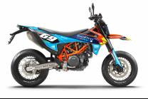 Aufkleber Satz kompatibel mit per KTM 690 SMC 2012 - 2018 - MXPKAD13417