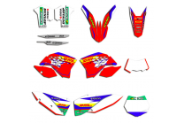 Kit Autocollants compatible avec per KTM EXC EXC-F 200 250 450 2008 - 2011 - MXPKAD13427