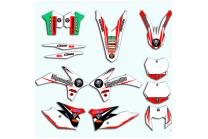 Kit adesivi compatibile con per KTM EXC EXC-F 125 200 250 350 450 2012 - 2013 - MXPKAD13430