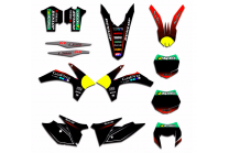 Kit de pegatinas compatible con per KTM EXC EXC-F 125 200 250 350 450 2012 - 2013 - MXPKAD13433