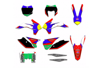 Kit de pegatinas compatible con per KTM EXC EXC-F 200 250 300 350 450 2016 - MXPKAD13444
