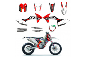 Sticker set compatible with per KTM EXC EXC-F 200 250 300 350 450 2017 - 2019 - MXPKAD13446