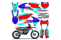 Sticker set compatible with per KTM EXC EXC-F 200 250 300 350 450 2017 - 2019 - MXPKAD13450