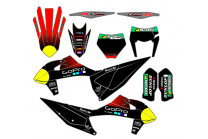 Kit de pegatinas compatible con per KTM EXC EXC-F 200 250 300 350 450 2020 - 2021 - MXPKAD13453