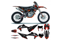 Kit adesivi compatibile con per KTM EXC EXC-F 200 250 300 350 450 2020 - 2021 - MXPKAD13453