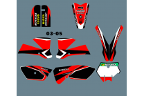 Sticker set compatible with per KTM SX 85 2004-2005 - MXPKAD13459