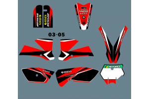 Kit adesivi compatibile con per KTM SX 85 2004-2005 - MXPKAD13459