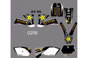 Kit adesivi compatibile con per KTM SX 85 2004-2005 - MXPKAD13461