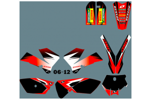 Kit adesivi compatibile con per KTM SX 85 2006-2012 - MXPKAD13465