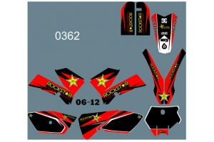 Sticker set compatible with per KTM SX 85 2006-2012 - MXPKAD13467