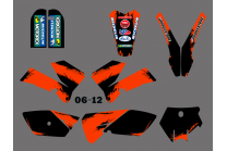 Sticker set compatible with per KTM SX 85 2006-2012 - MXPKAD13469