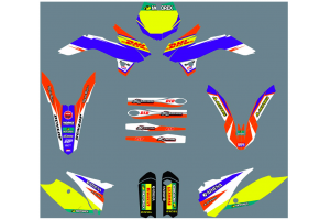 Kit Autocollants compatible avec per KTM SX 85 2013-2017 - MXPKAD13472