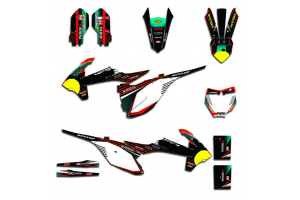 Kit adesivi compatibile con per KTM SX 85 2013-2017 - MXPKAD13476