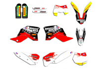 Kit Autocollants compatible avec per KTM SX 125 200 250 300 350 450 2007 2010 - MXPKAD13489