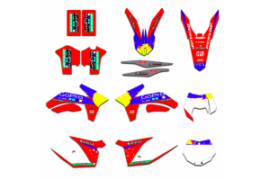 Sticker set compatible with per KTM SX 125 200 250 300 350 450 2011 2012 - MXPKAD13372