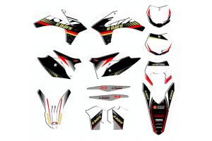 Kit adesivi compatibile con per KTM SX 125 200 250 300 350 450 2011 2012 - MXPKAD13493