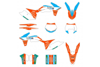 Kit adesivi compatibile con per KTM SX 125 200 250 300 350 450 2013 2016 - MXPKAD13495