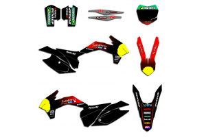 Kit adesivi compatibile con per KTM SX 125 200 250 300 350 450 2013 2016 - MXPKAD13499