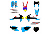 Kit adesivi compatibile con per KTM SX 125 200 250 300 350 450 2017 2018 - MXPKAD13501