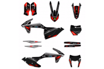 Kit adesivi compatibile con per KTM SX 125 200 250 300 350 450 2017 2018 - MXPKAD13502