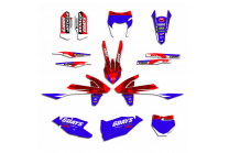 Kit adesivi compatibile con per KTM SX 125 200 250 300 350 450 2017 2018 - MXPKAD13504
