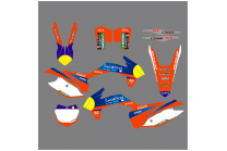 Kit Autocollants compatible avec per KTM SXF 125 200 250 300 350 450 2013 2015 - MXPKAD13510