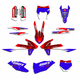 Kit adesivi compatibile con per KTM SXF 125 200 250 300 350 450 2016 2018 - MXPKAD13516