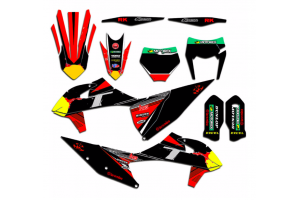 Sticker set compatible with per KTM SX SXF 125 200 250 300 350 450 2019 2021 - MXPKAD13522