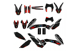 Kit adesivi compatibile con per KTM 690 SMC 2008-2011 - MXPKAD13419
