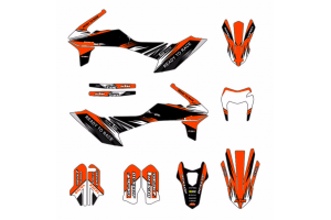 Kit adesivi compatibile con per KTM 690 SMC 2019 - 2021 - MXPKAD13533