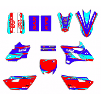 Kit adesivi compatibile con per YAMAHA YZ 85 2015 - 2021 - MXPKAD13275