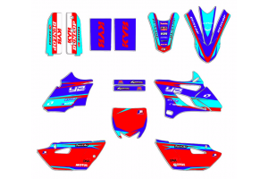Aufkleber Satz kompatibel mit per YAMAHA YZ 85 2015 - 2021 - MXPKAD13275